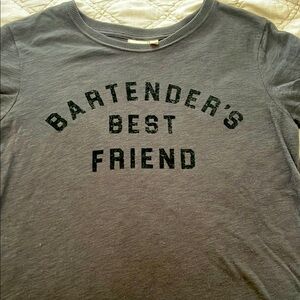 SUPER soft Black graphic Tee